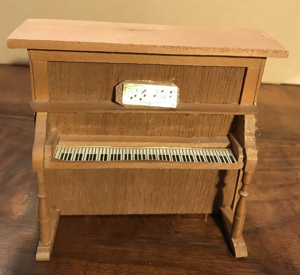 miniatuur piano, Ophalen of Verzenden