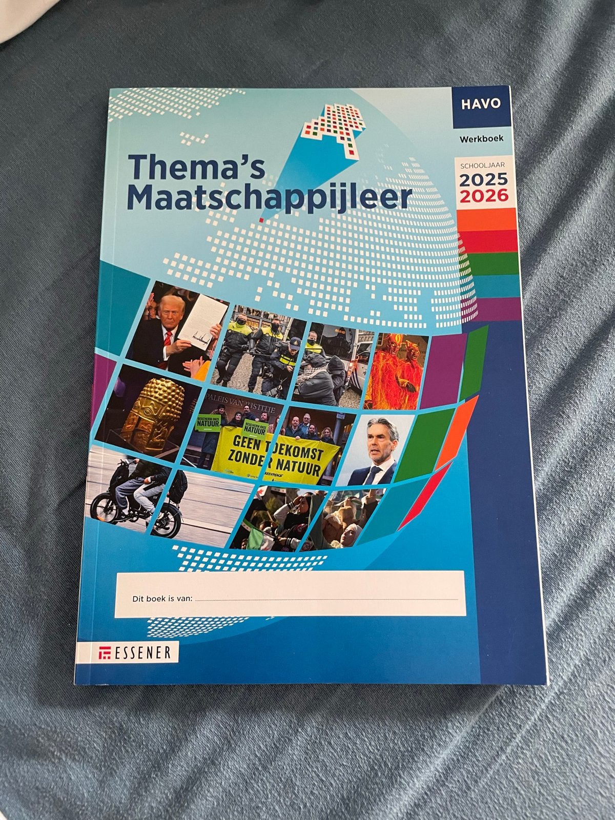 Thema's Maatschappijleer HAVO Werkboek 2025-2026, Boeken, Ophalen of Verzenden, Zo goed als nieuw, HAVO, Maatschappijleer