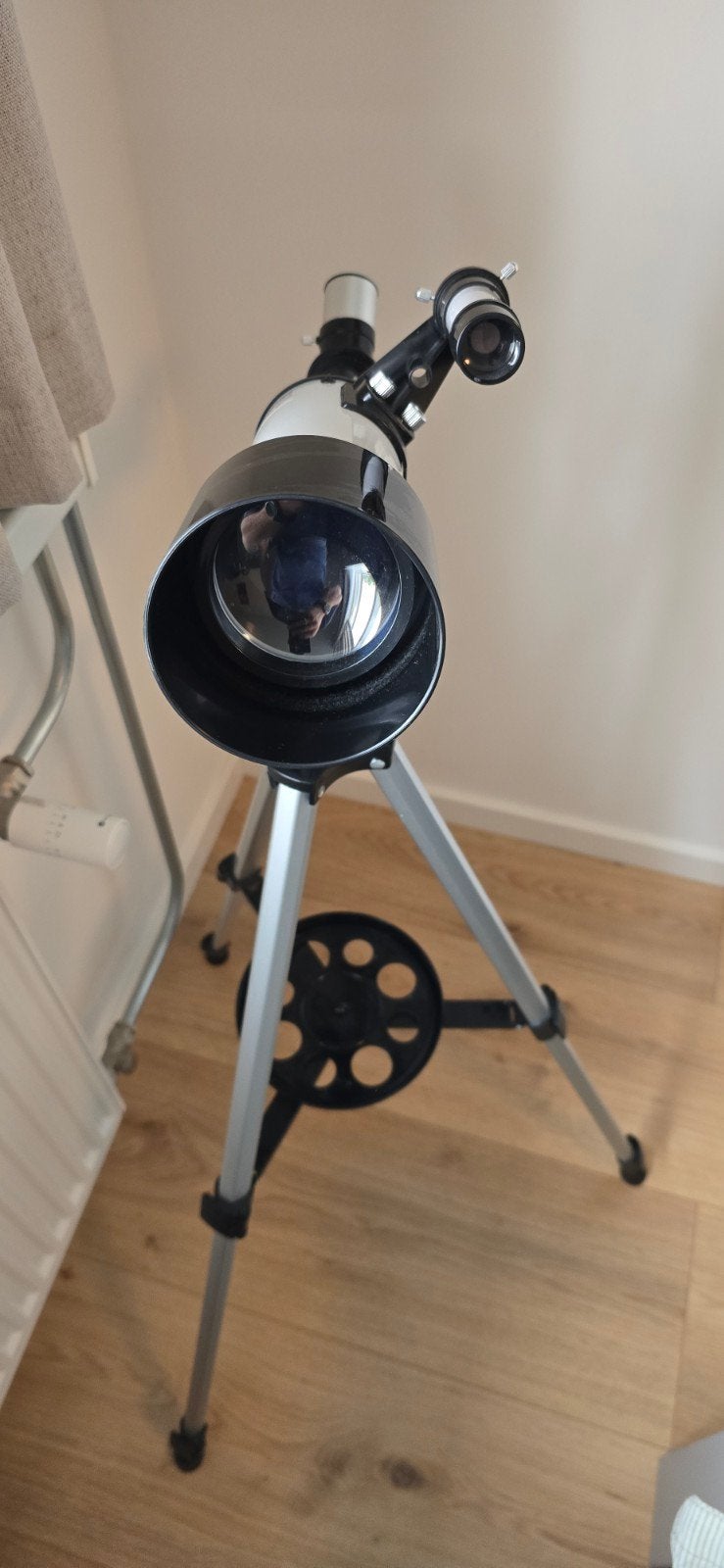 Telescoop Model 40070 met Statief en Opberg tas, Lenzentelescoop (refractor), Met statief, Ophalen of Verzenden, Zo goed als nieuw