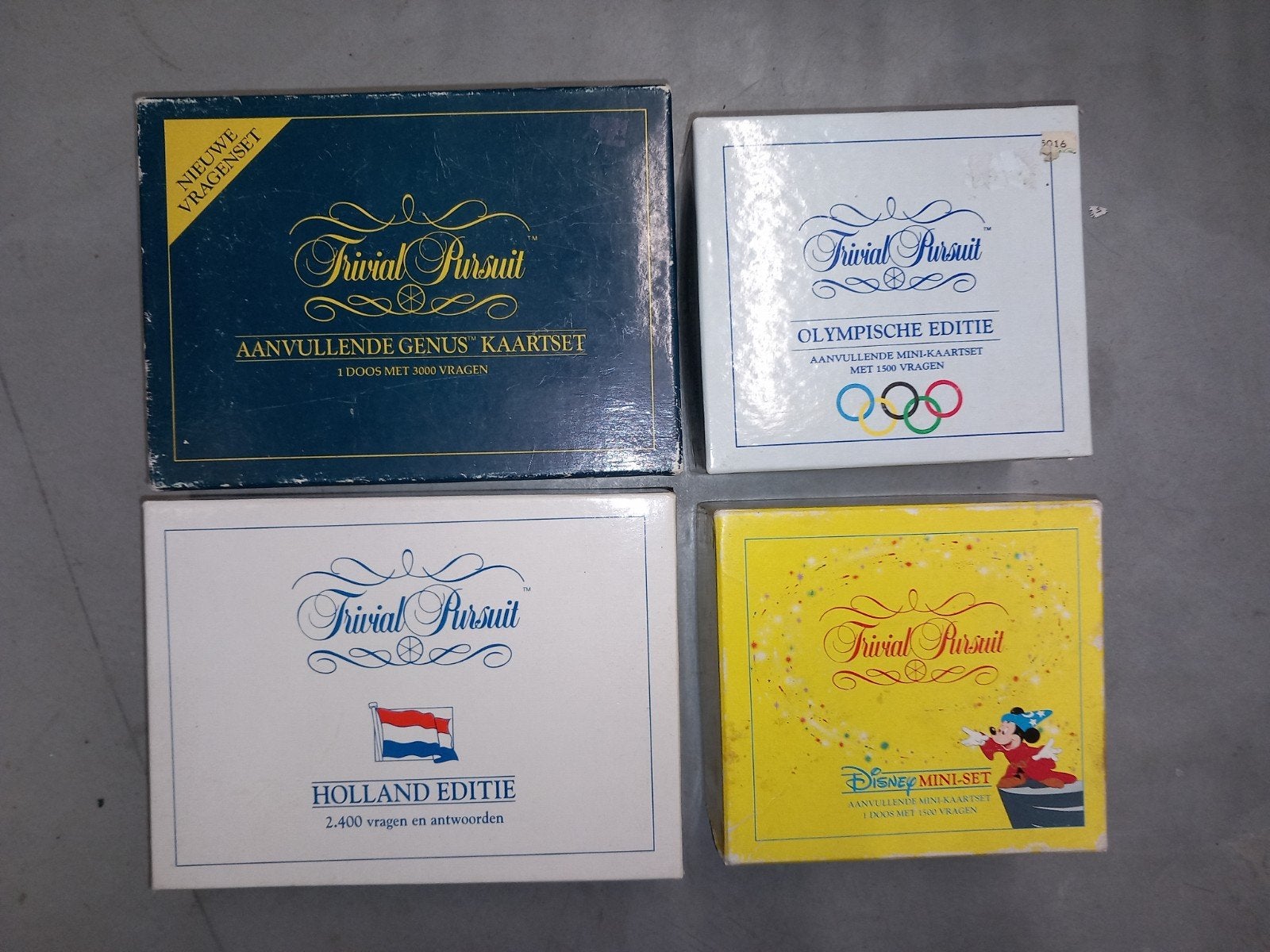 Trivial Pursuit: (Genus, Olympisch, Holland, disney), Gebruikt, Ophalen of Verzenden, Consumer_care@hasbro.co.uk, Hasbro