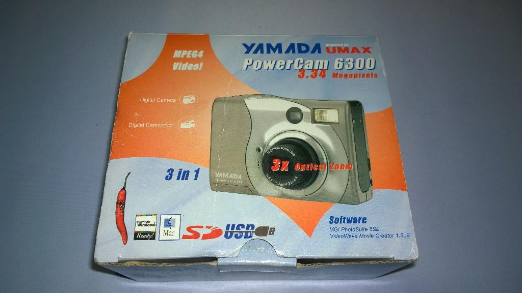 Yamada PowerCam 6300 3.3MP Digital Camera, Ophalen, Gebruikt, Overige Merken, Minder dan 4 keer