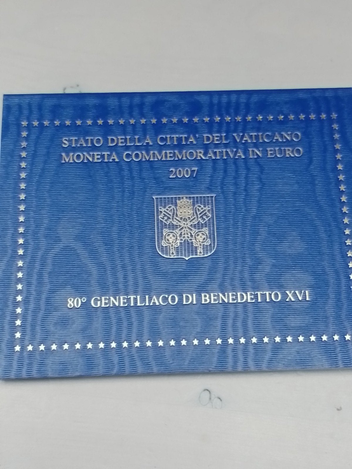2-Euromunt Vaticaan 2007: Paus Benedictus XVI, Ophalen of Verzenden, Vaticaanstad, 2 euro