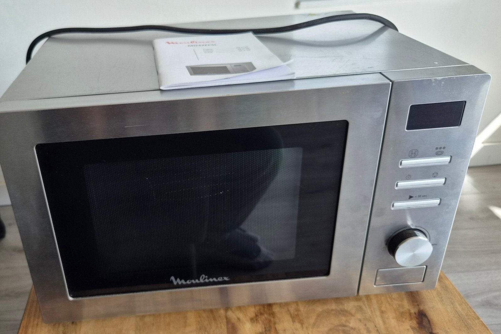 Moulinex combimagnetron - Grill, Hete lucht, Oven, Ophalen, Minder dan 45 cm, Gebruikt, Hete lucht