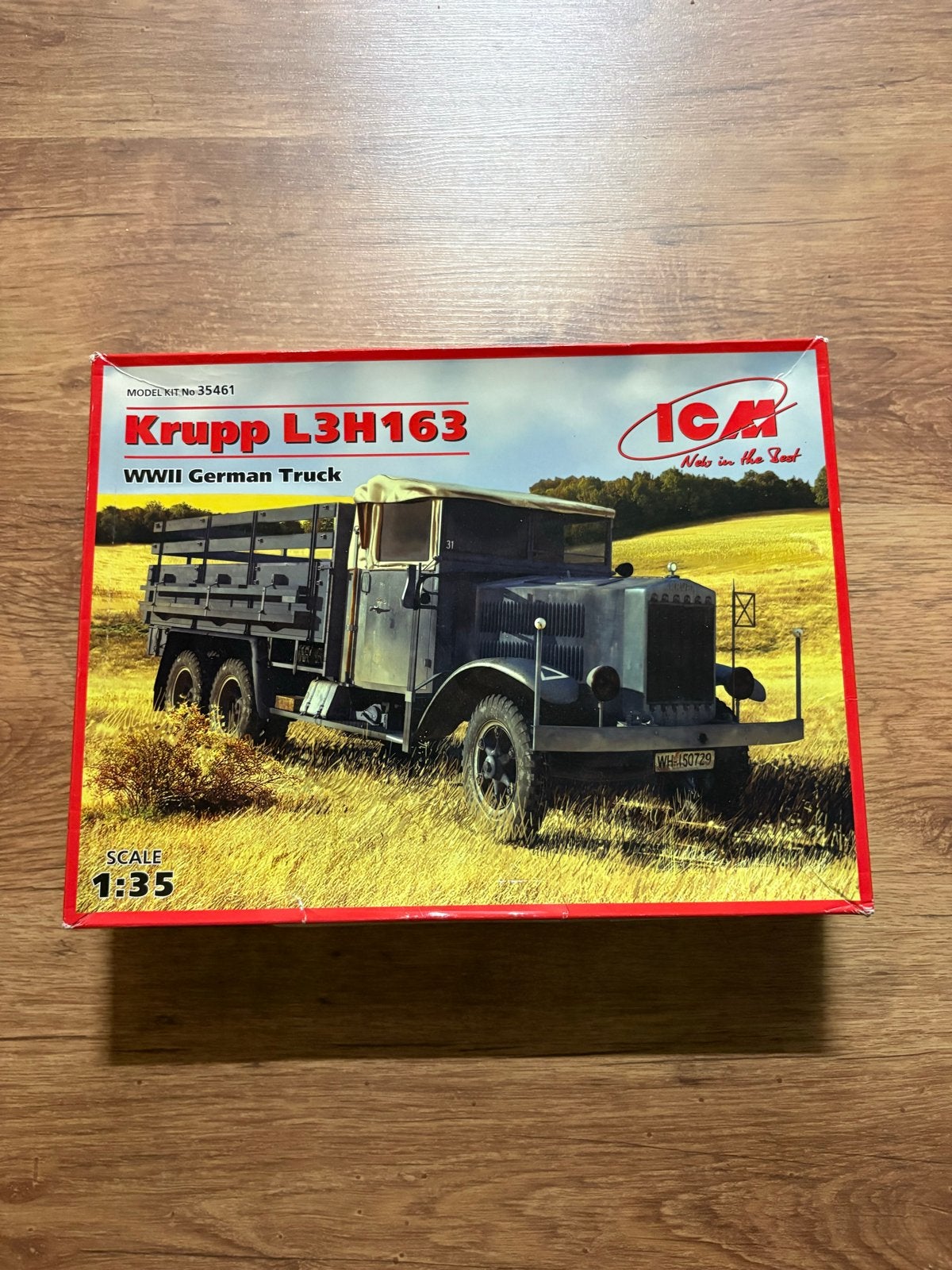 ICM Krupp L3H163 WWII Duitse Vrachtwagen Modelbouw, Hobby en Vrije tijd, Overige merken, 1:32 tot 1:50, Nieuw, Ophalen of Verzenden