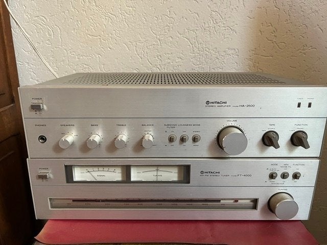 stereo tuner versterker Hitachi, Ophalen, Gebruikt, Overige merken