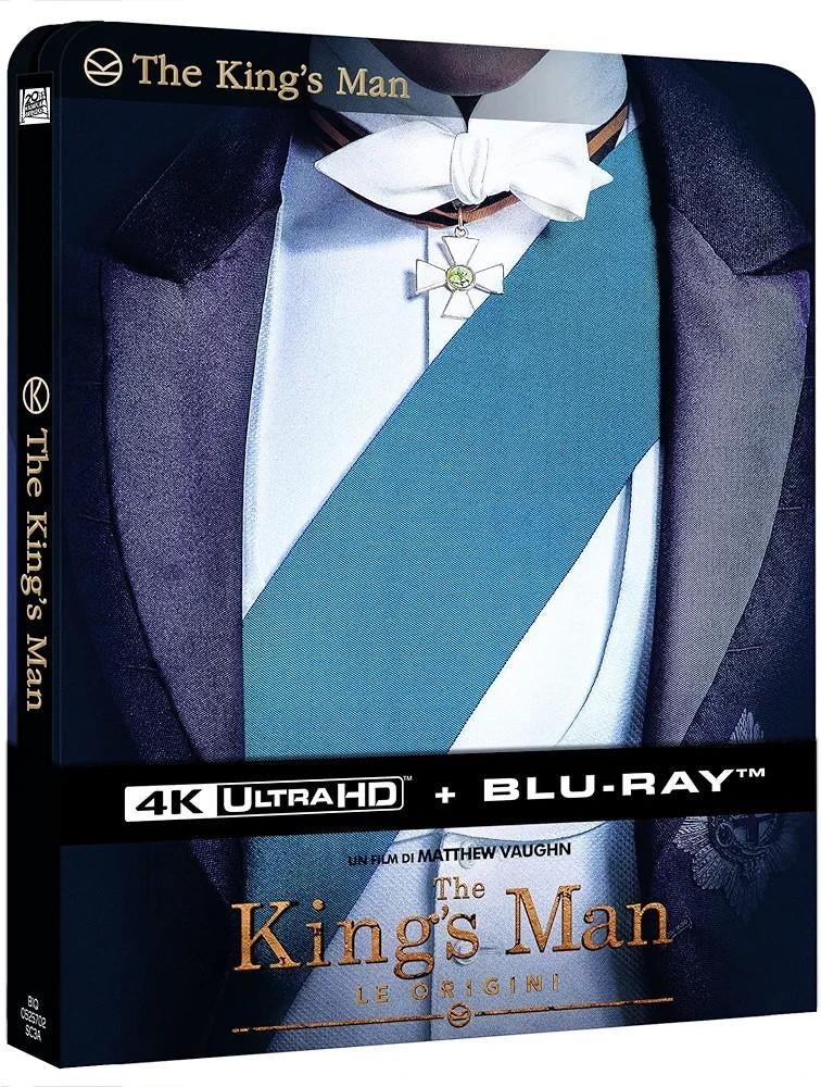 The King's Man 2021 STEELBOOK 4K UHD Blu-Ray IT (Geseald), Ophalen of Verzenden, Nieuw in verpakking, Actie