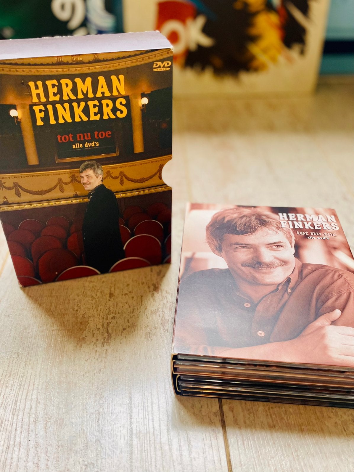 Herman Finkers – Tot Nu Toe (Complete DVD-box), Cd's en Dvd's, Alle leeftijden, Ophalen of Verzenden, Zo goed als nieuw, Stand-up of Theatershow