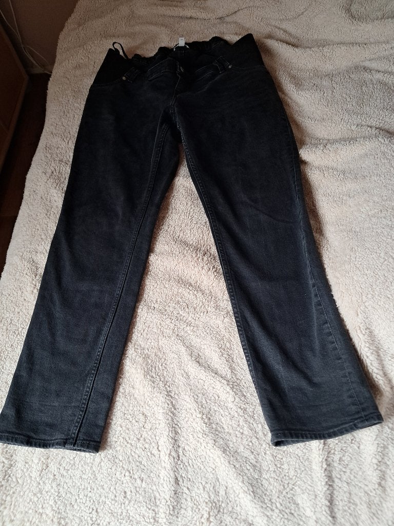 H&M positiebroek maat XL, H&M, Zwart, Maat 46/48 (XL) of groter, Ophalen of Verzenden