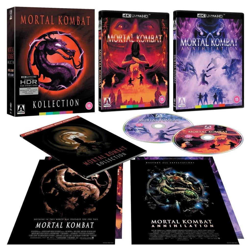 Mortal Kombat Kollection (Arrow) 4K UHD Blu-Ray UK Seal, Ophalen of Verzenden, Nieuw in verpakking, Actie