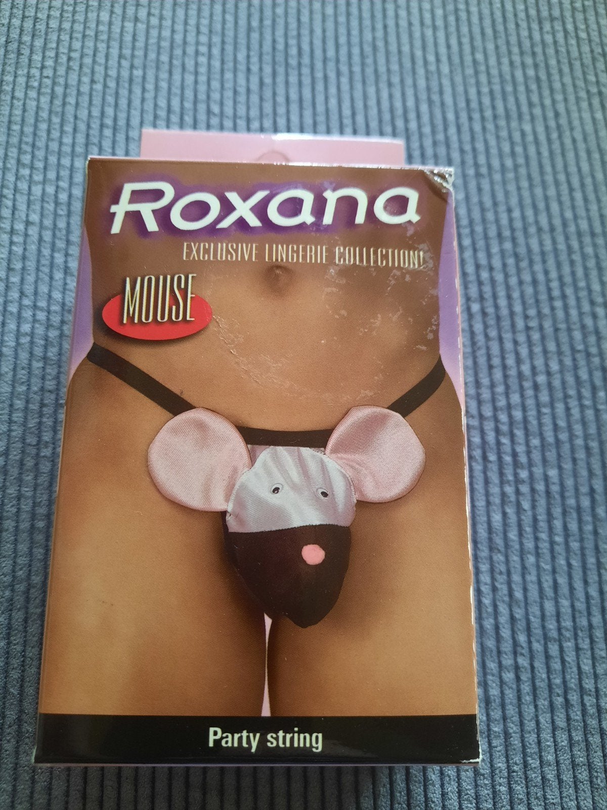 Nieuwe Roxana Mouse Party String - Unieke Lingerie, Ophalen of Verzenden, Nieuw, Verjaardag