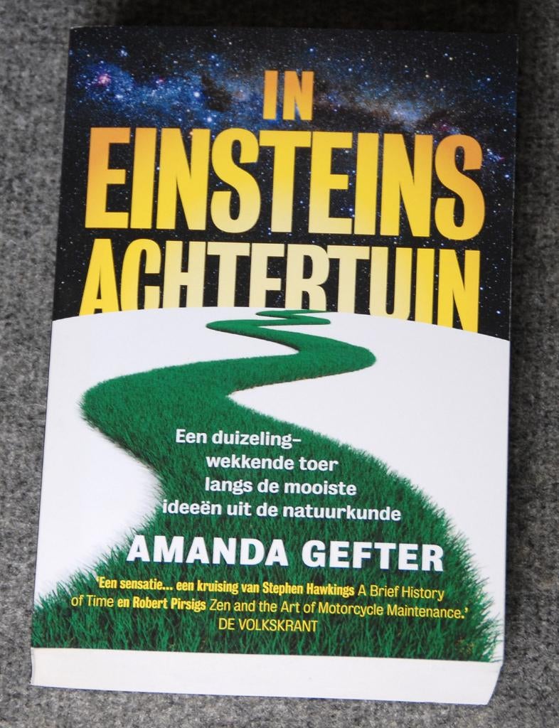 # In Einsteins achtertuin + Einstein's Universe  # 2 Boeken, Ophalen of Verzenden, Nieuw, Natuurwetenschap