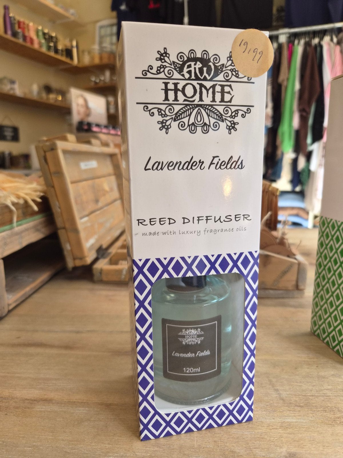 AW HOME Lavender Fields Reed Diffuser 120ml, Meerkleurig, Nieuw, Ophalen of Verzenden, Modern