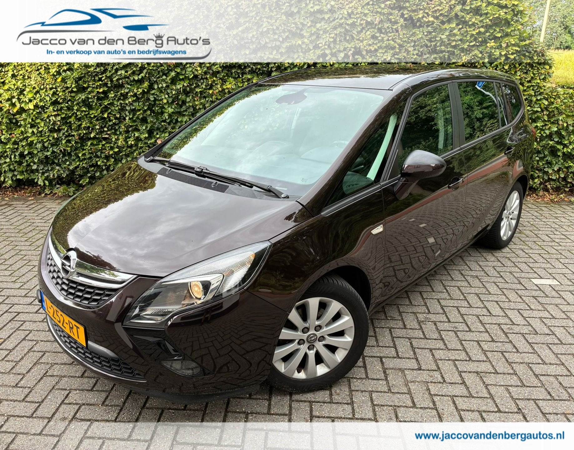 Opel Zafira Tourer 1.4 Turbo I 7 Persoons I Airco I Cruise C, Stof, Gebruikt, 4 cilinders, 7 stoelen