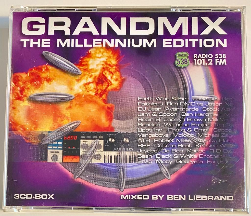 Ben Liebrand - Grandmix The Millennium Edition 1999 3CD Sony, Ophalen of Verzenden, Zo goed als nieuw, Dance Populair