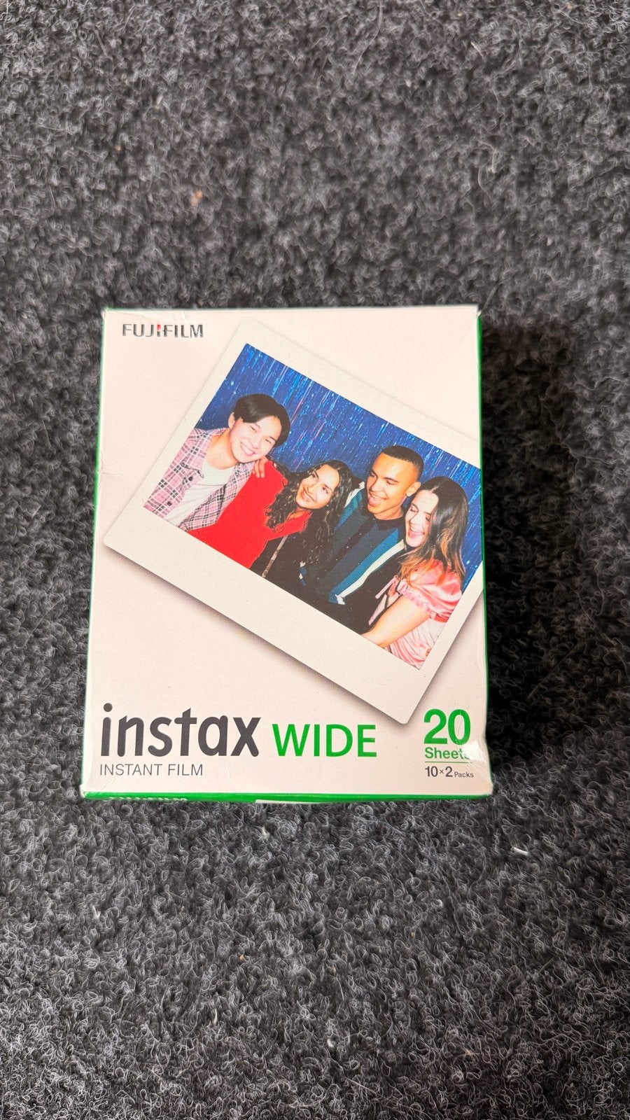 Instax Wide Instant Film - 20 vellen, Fujifilm, Nieuw, Overige formaten, Instant film