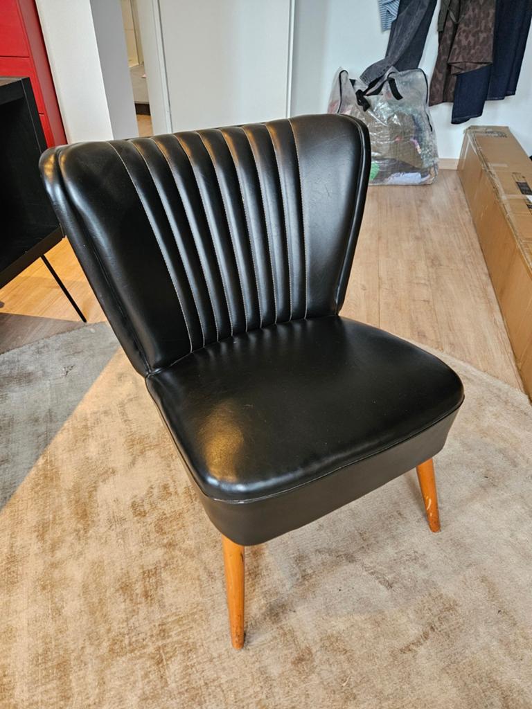 Stoel vintagelook, Ophalen, Gebruikt, Overige materialen, Vintage