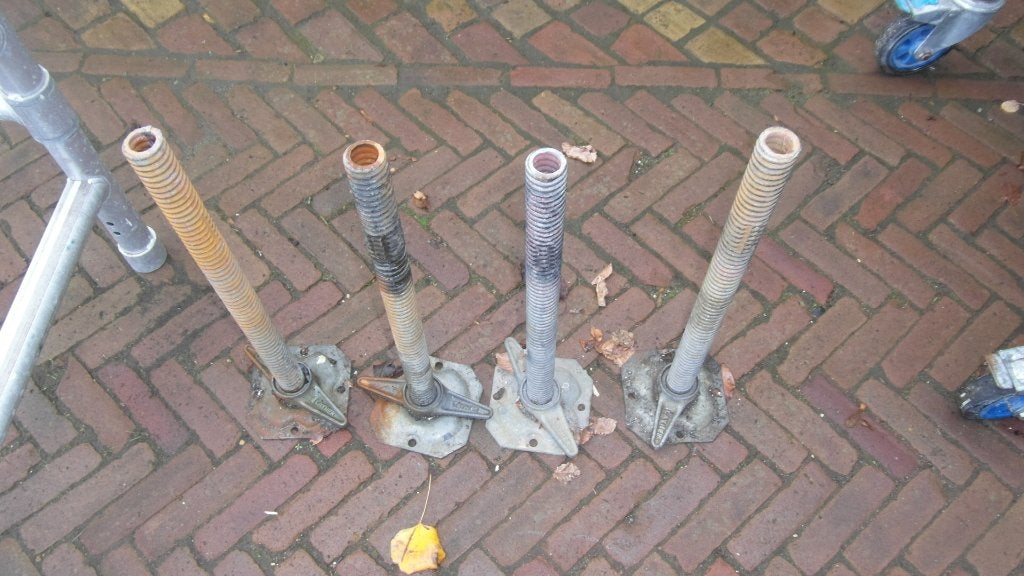voetspindel 10 per stuk, Doe-het-zelf en Verbouw, Ophalen, Zo goed als nieuw, Overige typen, Minder dan 2 meter