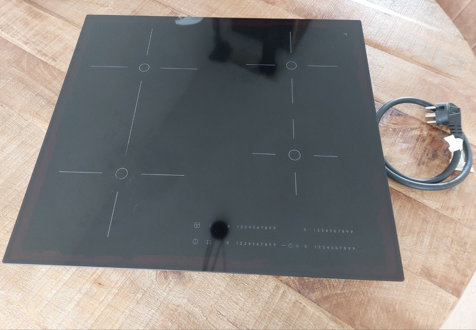 IKEA SMA/LIG inductiekookplaat, Witgoed en Apparatuur, Kookplaten, Ophalen, Gebruikt, 4 kookzones, Inbouw