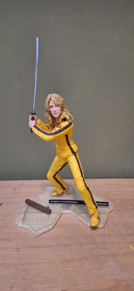 neca kill bill figuur black mamba, Ophalen of Verzenden, Zo goed als nieuw