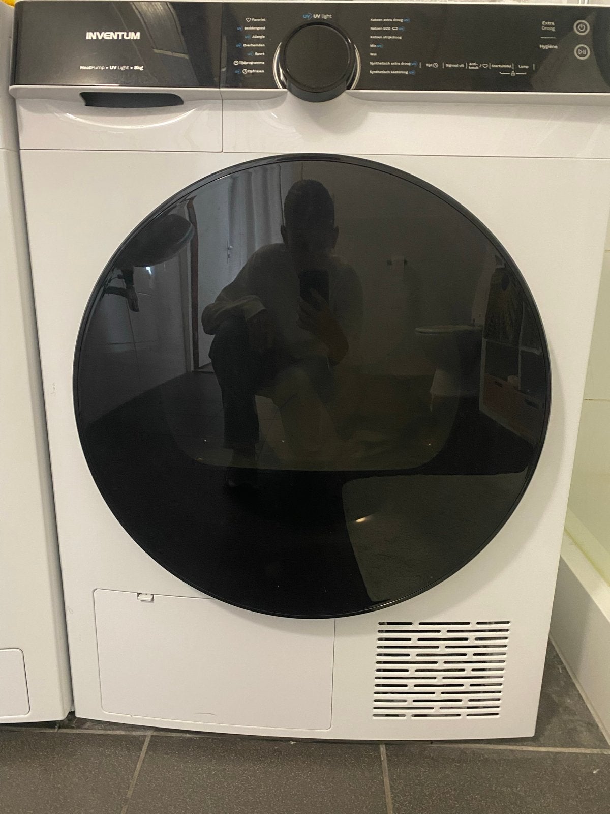 Inventum Warmtepompdroger - VDW8020W, Witgoed en Apparatuur, Wasdrogers, Ophalen, Overige typen, 8 tot 10 kg, Zo goed als nieuw