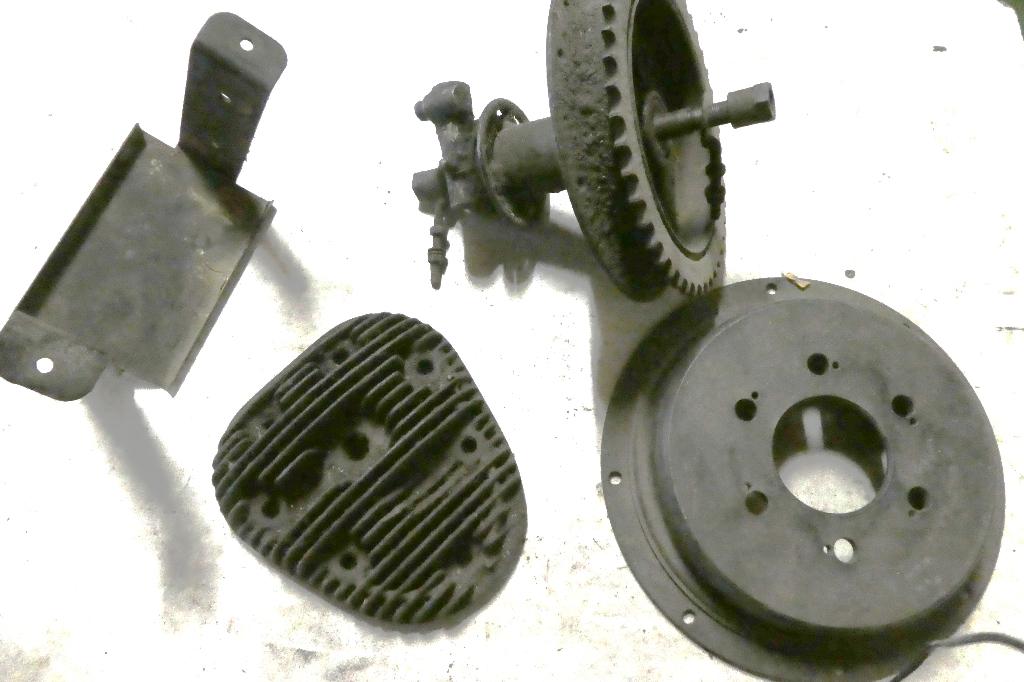 diverse Norton, AJS en Matchless delen in de aanbieding, Gebruikt, AJS, Onbekend, Ophalen of Verzenden