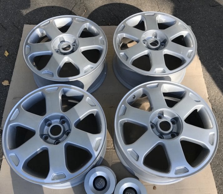 Audi S6 C5 - Ronal Avus Speedline r17 5x112 J7.5 ET45, Auto-onderdelen, Banden en Velgen, Ophalen, Gebruikt, Velg(en), 17 inch