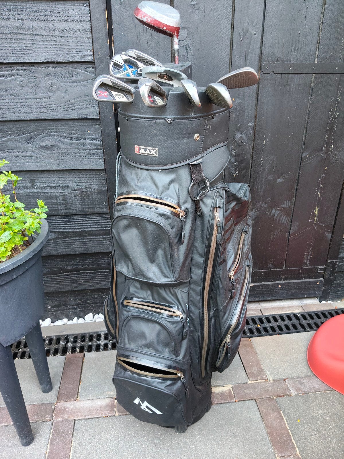 Complete Golfset rechtshandig met Big Max Golftas - Diverse, Sport en Fitness, Ophalen, Gebruikt, Set, Overige merken