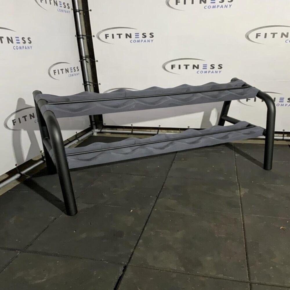 Technogym - Dumbbell Rek - Zwart, Sport en Fitness, Fitnessmaterialen, Ophalen of Verzenden, Gebruikt, Benen, Overige typen
