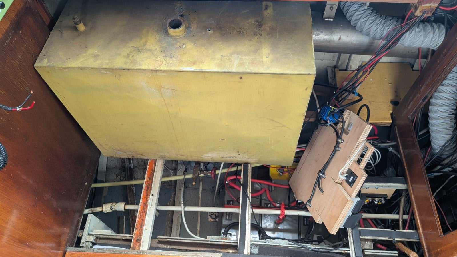 brandstof opslag tank staal Gillissen 120ltr, Watersport en Boten, Ophalen, Gebruikt, Motor en Techniek