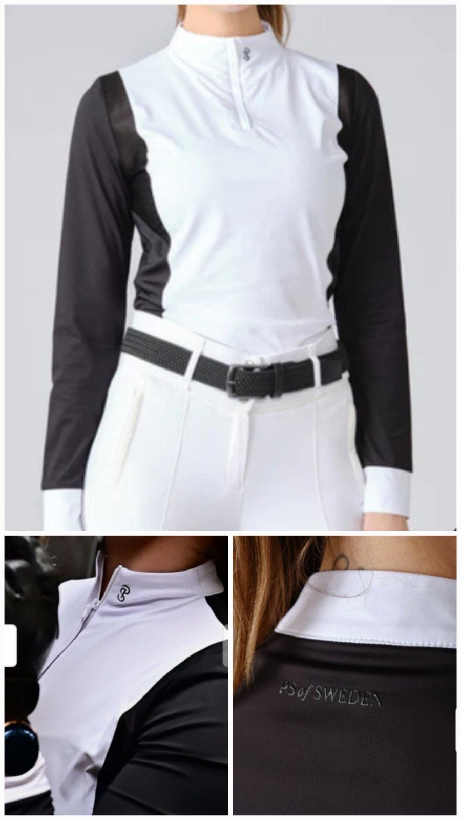 Nieuw Ps of Sweden Wedstrijd Shirt / Longsleeve- M, Dieren en Toebehoren, Paardrijkleding, Ophalen of Verzenden, Nieuw, Dames