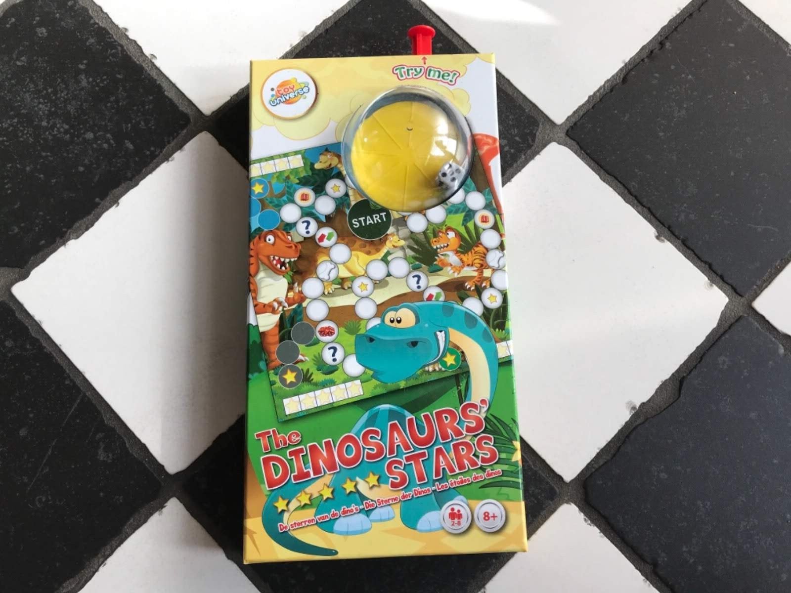 The Dinosaurs' Stars spel als nieuw dino spel dinosauriërs, Vijf spelers of meer, Ophalen of Verzenden, Zo goed als nieuw, Toy Universe