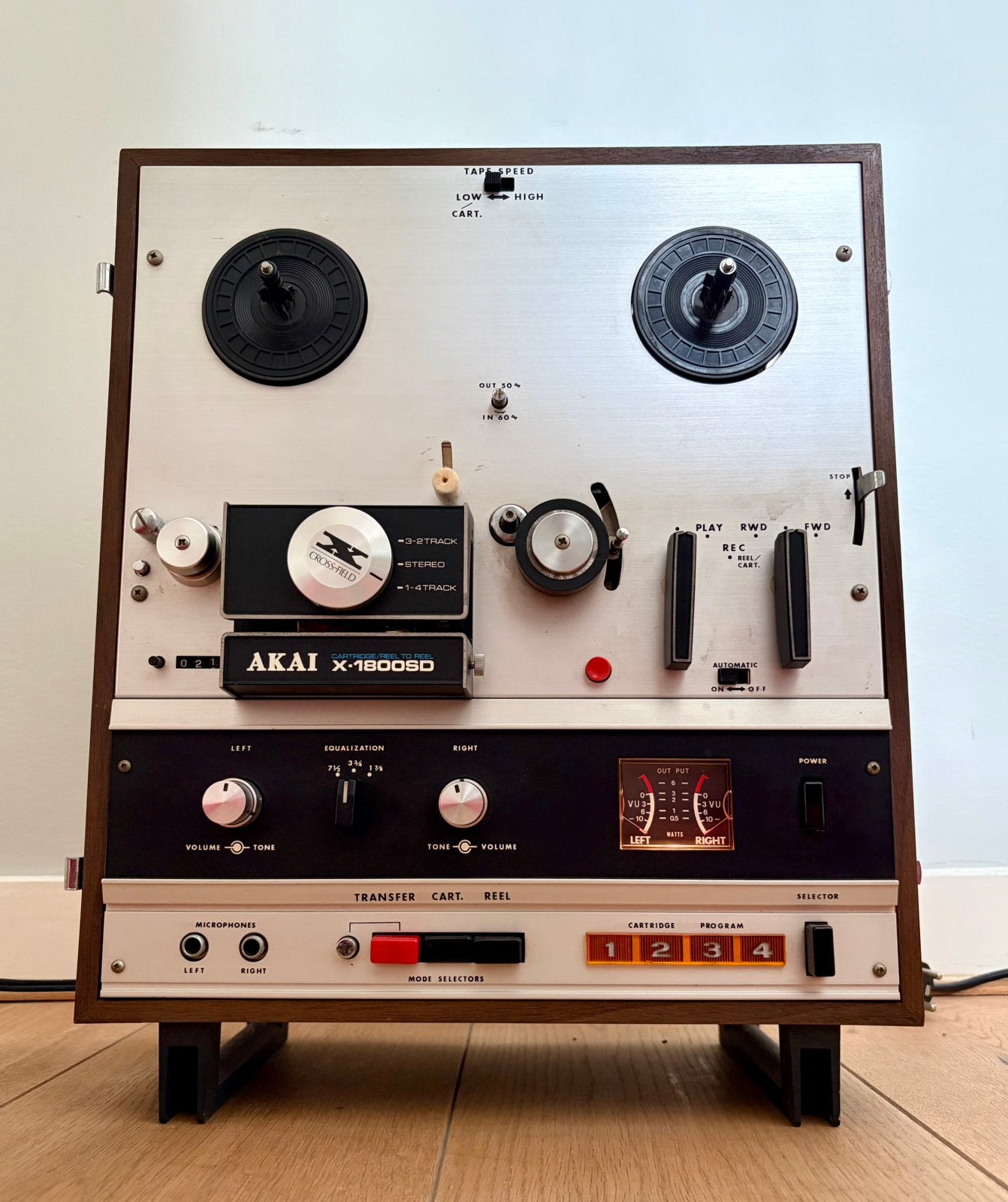 Akai X-1800SD Bandrecorder - Nette staat, Ophalen, Bandrecorder
