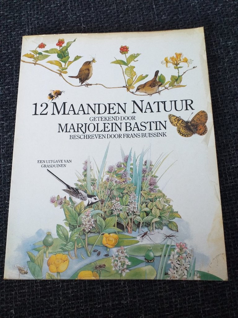 Marjolein Bastin  12 maanden natuur, Ophalen of Verzenden, Gelezen, Natuur algemeen