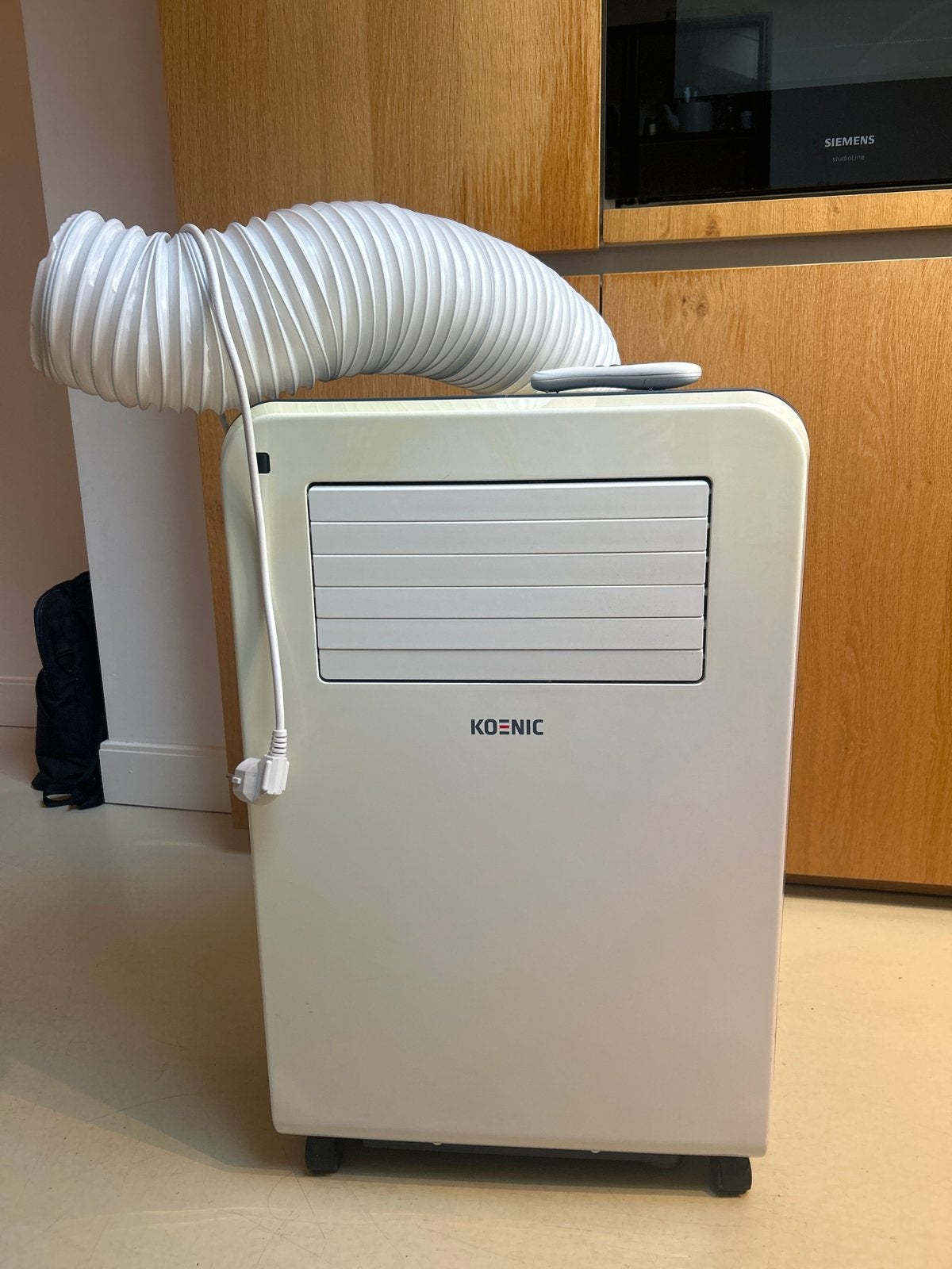 Koenic Mobiele Airco KAC100 met Afstandsbediening, Ophalen, Gebruikt, Minder dan 60 m³, 3 snelheden of meer