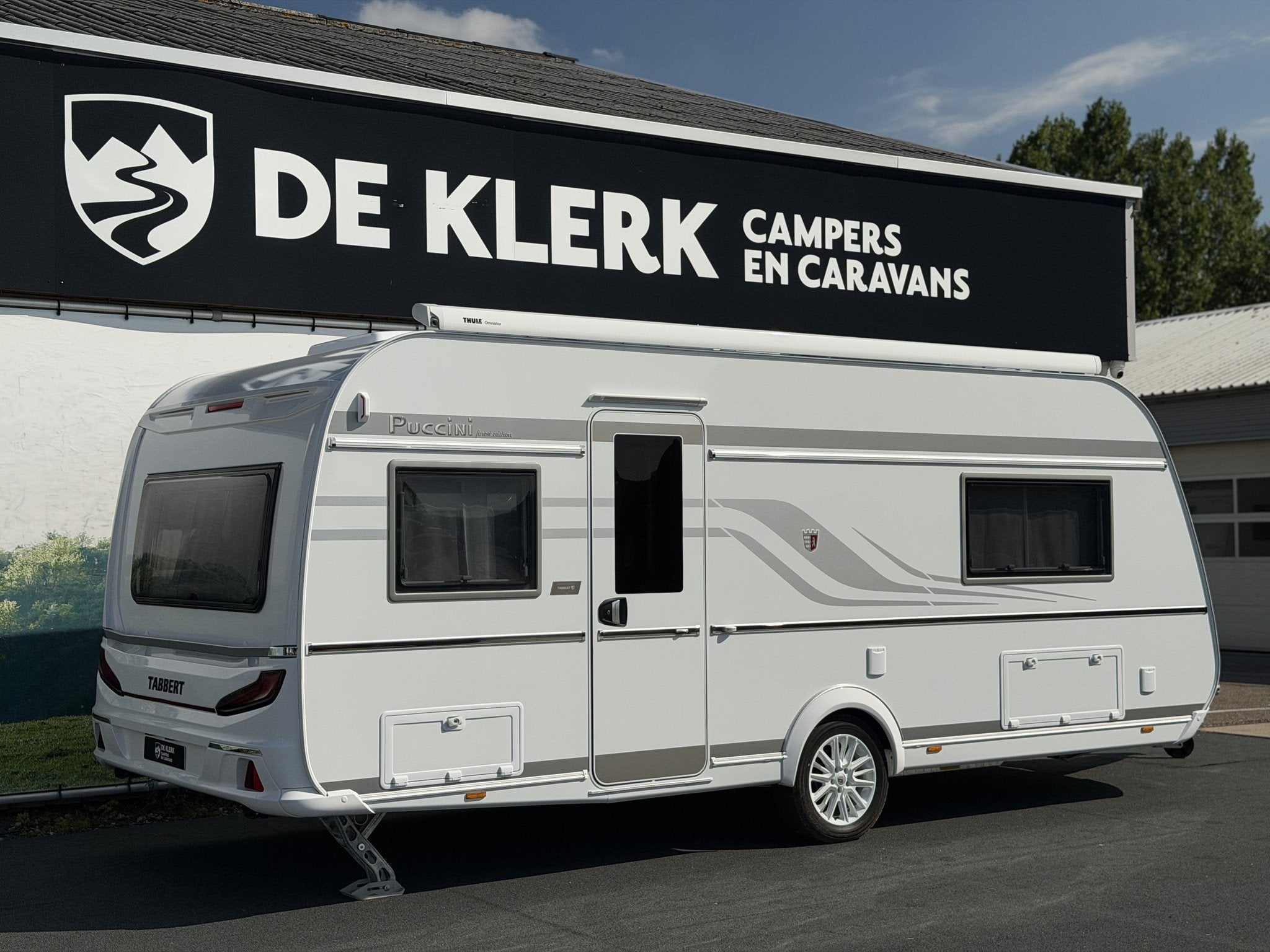 Tabbert PUCCINI 550 E 2,5 Finest Editi / 50% deals, Caravans en Kamperen, Caravans, Tabbert, 7 tot 8 meter, Bedrijf, Info@deklerkcaravans.nl