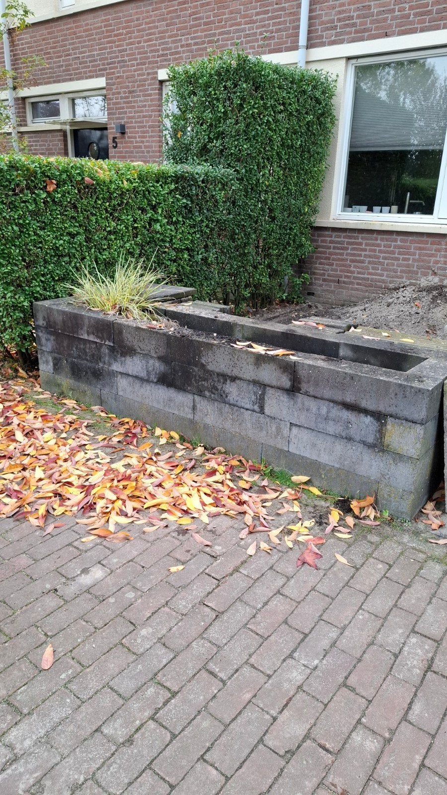 Betonnen borderblokken - Zelf afstapelen, Ophalen, Gebruikt, Beton, Overige typen