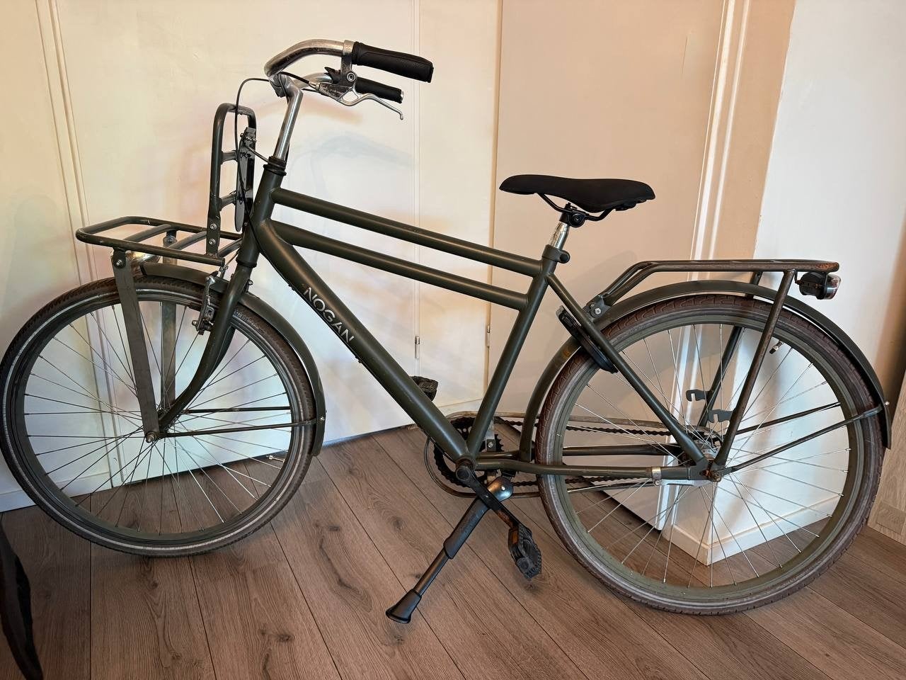 Nogan transportfiets 26 inch, Overige merken, Terugtraprem, Gebruikt, Minder dan 49 cm