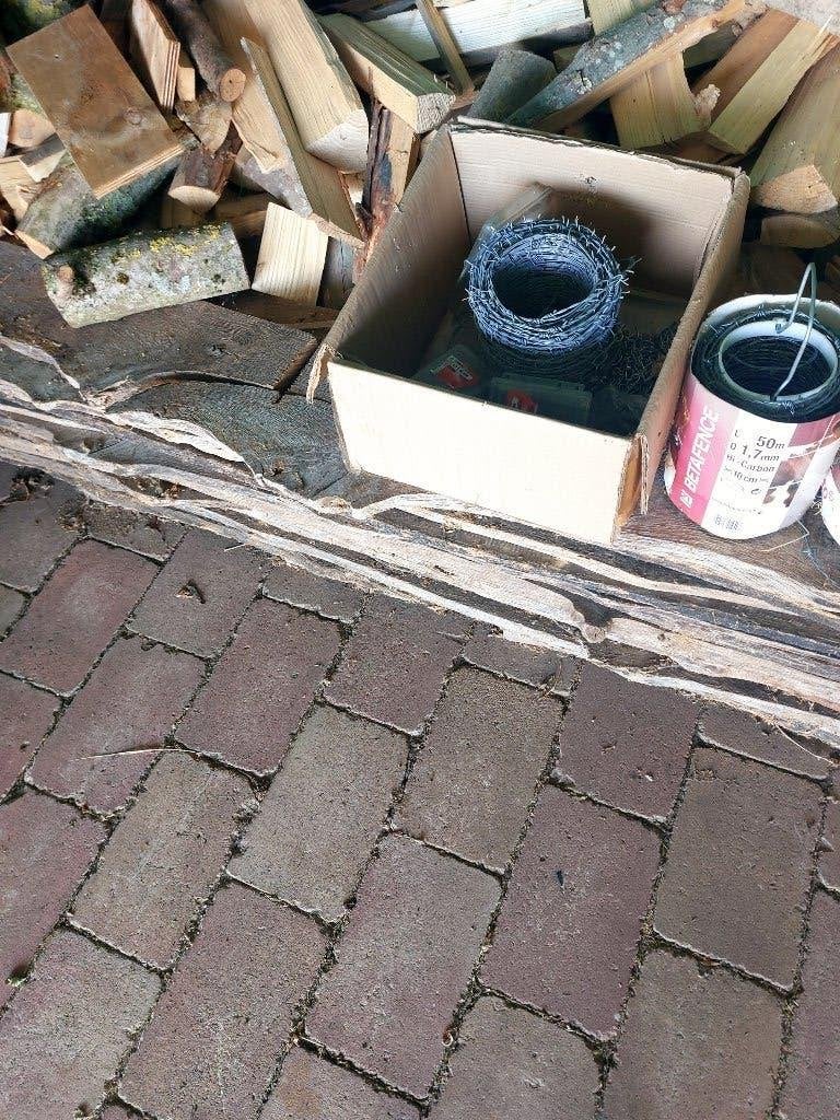 prikkeldraad, Tuin en Terras, Ophalen, Nieuw, 20 meter of meer
