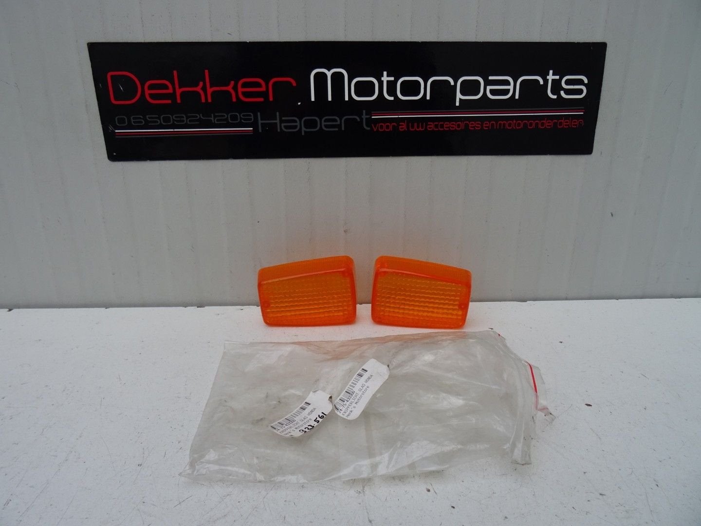 Linker + Rechter Knipperlicht Glas Honda CB750F 1981-1983, -, -, Nieuw, Ophalen of Verzenden