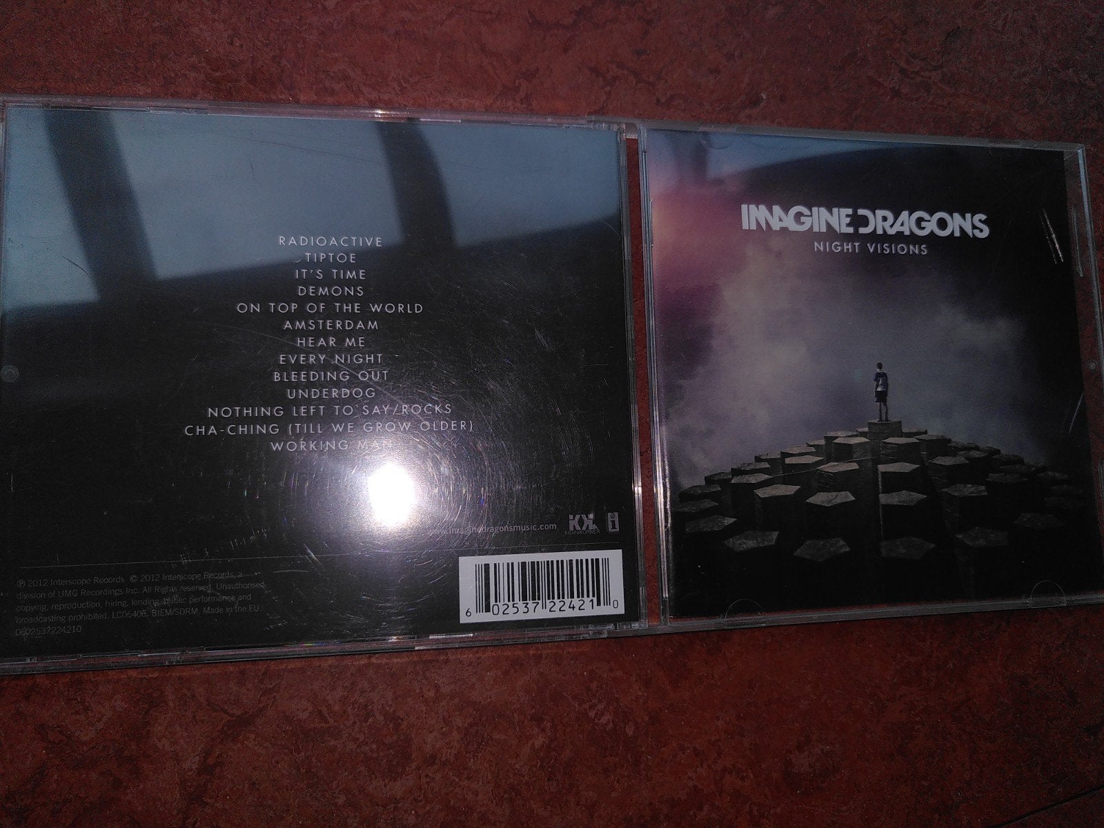 Imagine Dragons - Night Visions CD (Nieuwstaat), Ophalen of Verzenden, Zo goed als nieuw, Rock, Album
