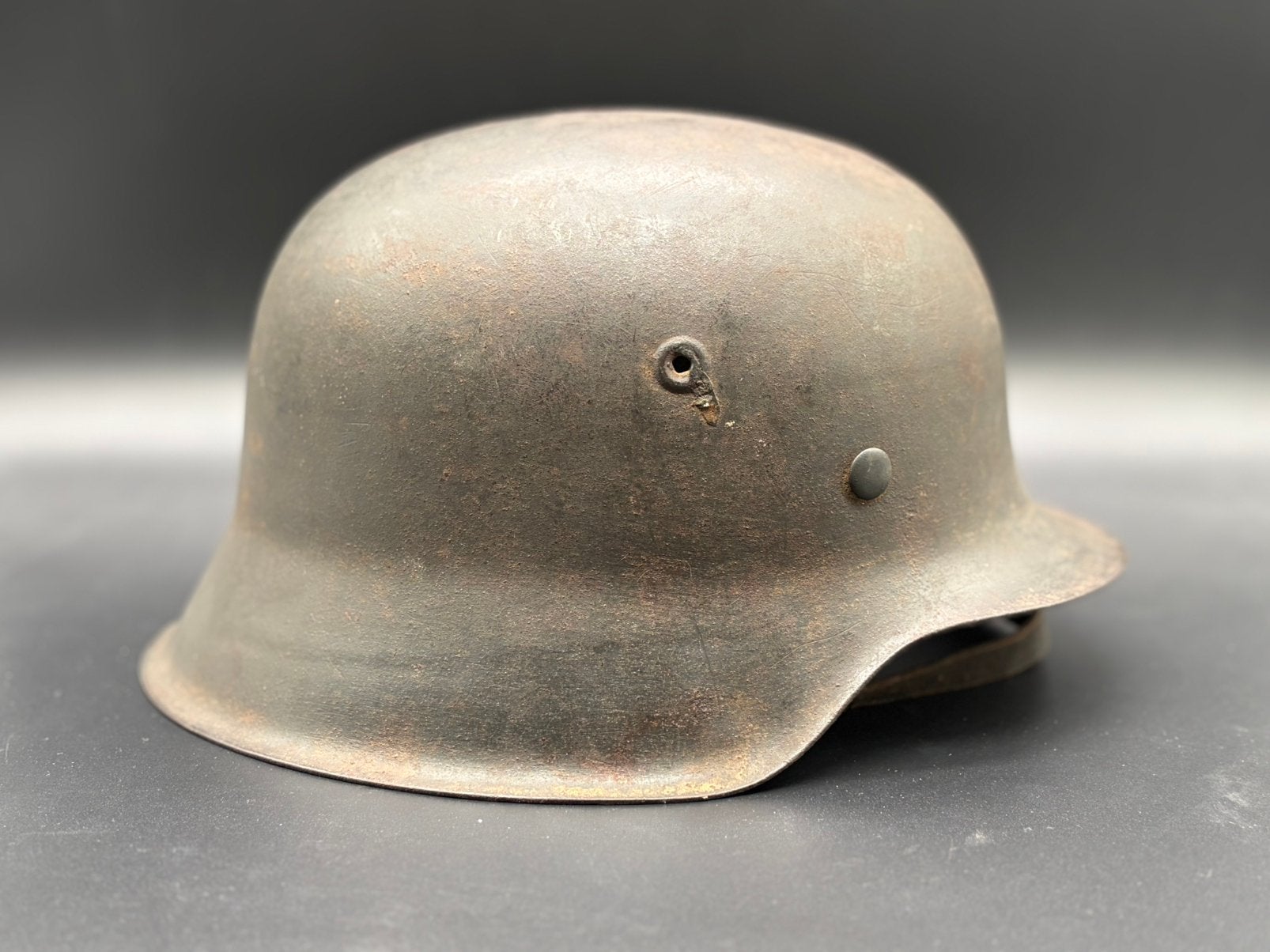 M42 CKL64 - Duitse Helm, Ophalen of Verzenden, Landmacht, Duitsland, Helm of Baret