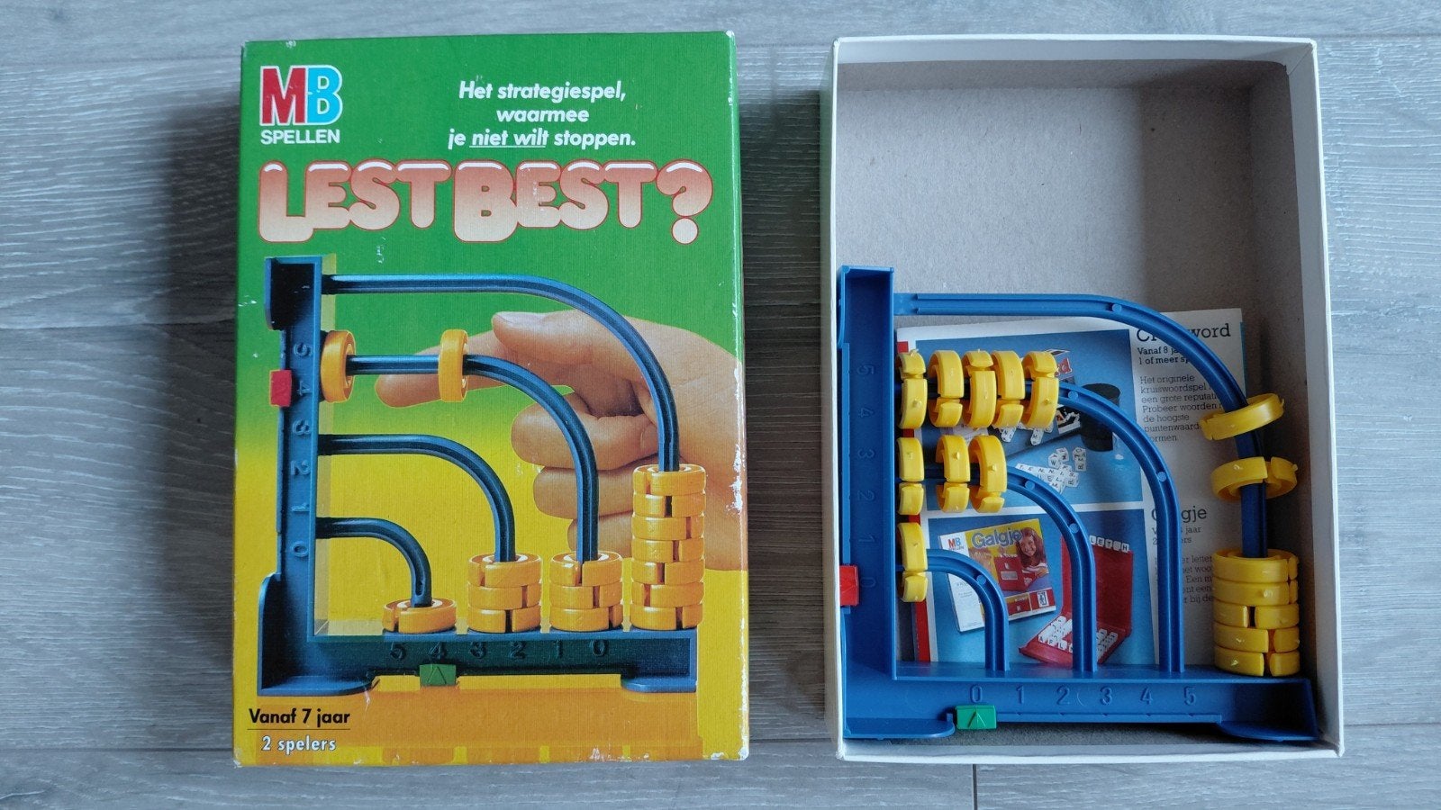 Lest Best strategiespel MB, 1985, Ophalen of Verzenden, Zo goed als nieuw