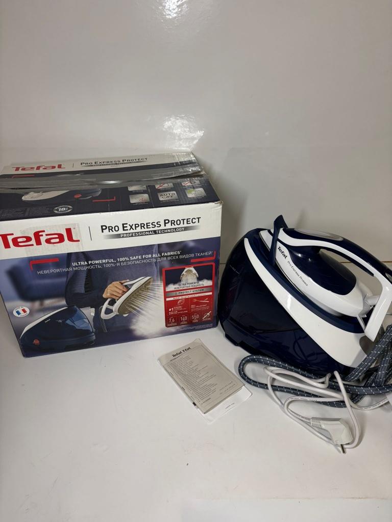 Tefal Pro Express Protect Stoomgenerator, Ophalen of Verzenden, Zo goed als nieuw, Strijkijzer met snoer