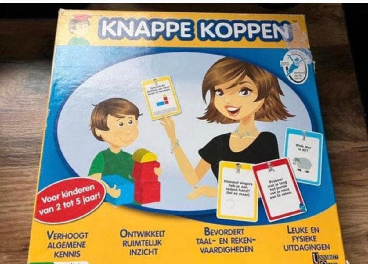 Knappe koppen, Kinderen en Baby's, Speelgoed | Educatief en Creatief, Ophalen of Verzenden, Zo goed als nieuw