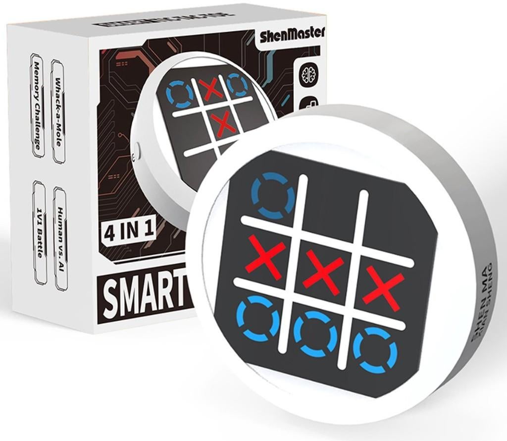 Elektronisch Tic-Tac-Toe Spel – 4-in-1 Handheld Game –, Ophalen of Verzenden, Nieuw