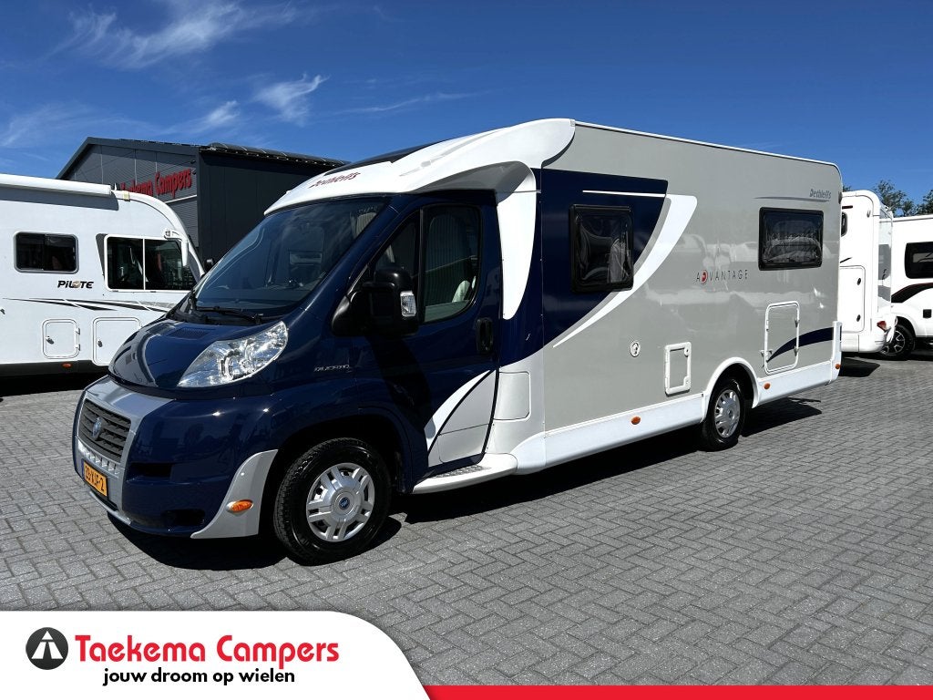 Dethleffs Advantage T6611 Enkele-bedden/2007/Euro-4/Airo/7M, Fiat, Bedrijf, Tot en met 3, Half-integraal