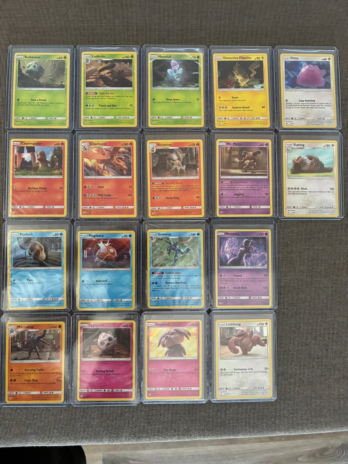 Pokemon Detective pikachu, Ophalen of Verzenden, Zo goed als nieuw, Meerdere kaarten