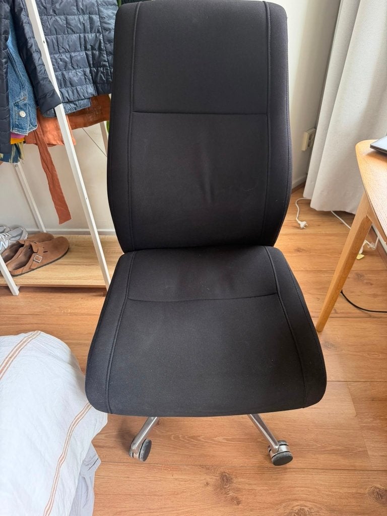 Desk working office chair, Ophalen, Zwart, Zo goed als nieuw, Bureaustoel