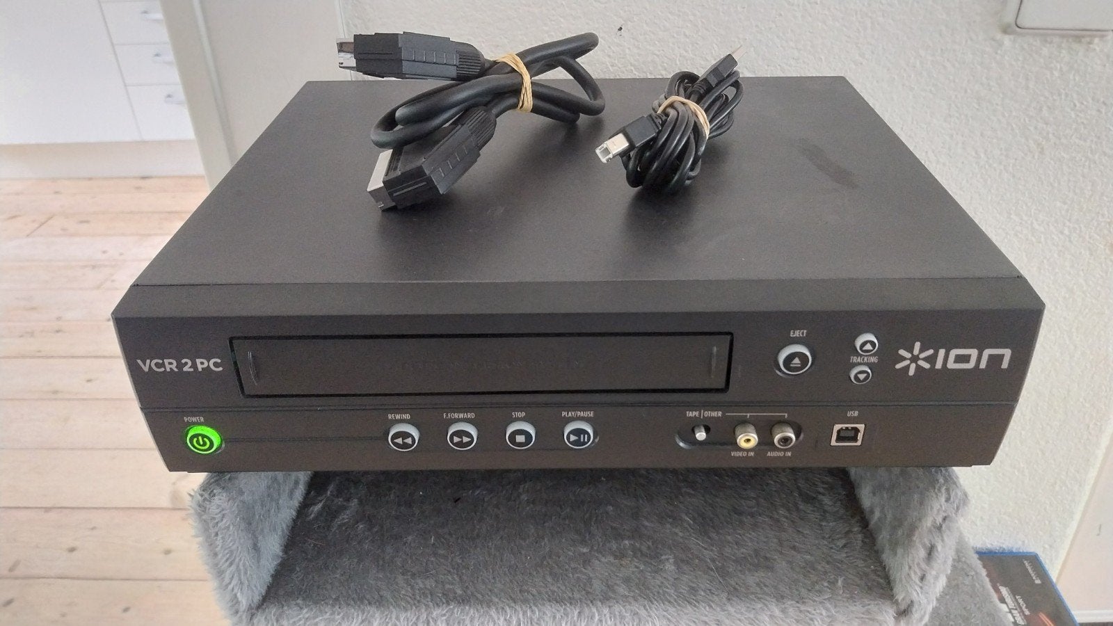 ION VCR 2 PC VHS-speler - Digitaliseer je videobanden, Audio, Tv en Foto, Videospelers, Ophalen of Verzenden, Zo goed als nieuw