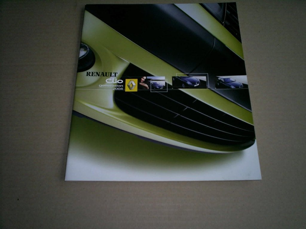 Renault Clio Generation 2004 en F-1, Ophalen of Verzenden, Zo goed als nieuw, Renault